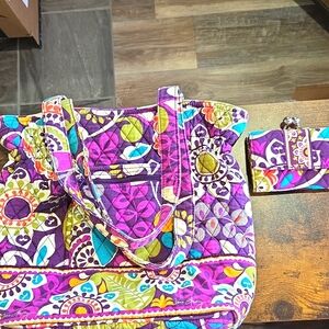 Vera Bradley Purse And wallet Combo Retired Pattern